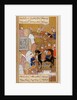 Shirin Visiting Farhad by Iranian master
