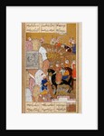 Shirin Visiting Farhad by Iranian master