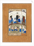 Mihr in a Bath House in Khwarazm by Iranian master