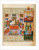 The Consummation of the Marriage Between Khusraw and Shirin (Miniature From the Cycle of Eight Poeti by Iranian master