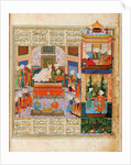 The Consummation of the Marriage Between Khusraw and Shirin (Miniature From the Cycle of Eight Poeti by Iranian master