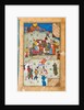 Miniature from Yusuf and Zalikha (Legend of Joseph and Potiphars Wife) by Jami by Anonymous