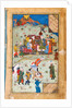 Miniature from Yusuf and Zalikha (Legend of Joseph and Potiphars Wife) by Jami by Anonymous
