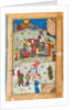 Miniature from Yusuf and Zalikha (Legend of Joseph and Potiphars Wife) by Jami by Anonymous