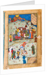 Miniature from Yusuf and Zalikha (Legend of Joseph and Potiphars Wife) by Jami by Anonymous