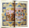 Shah Luhrasp?s Ascension to the Throne (Manuscript illumination from the epic Shahname by Ferdowsi) by Iranian master
