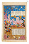 The Slaying of Siyawush (Manuscript illumination from the epic Shahname by Ferdowsi) by Iranian master