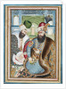 Karim Khan Zand with the Ottoman Ambassador Vehbi Effendi by Abu'l Hasan Ghafari al-Mustawfi