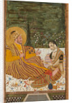 Ali Adil Shah II of Bijapur with a Woman by Indian Art