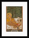 Ali Adil Shah II of Bijapur with a Woman by Indian Art