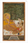 Ali Adil Shah II of Bijapur with a Woman by Indian Art