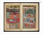 Mehmed III Enthroned (From Manuscript Mehmed IIIs Campaign in Hungary by Turkish master