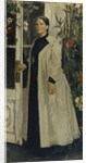 Portrait of Olga Pavlovna Orlova by Konstantin Alexeyevich Korovin