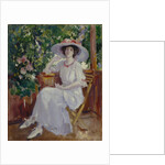 Portrait of the actress Nadezhda Komarovskaya by Konstantin Alexeyevich Korovin