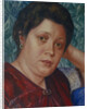 Portrait of the Opera singer Vera Petrova-Zvantseva by Kuzma Sergeyevich Petrov-Vodkin