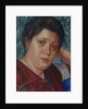 Portrait of the Opera singer Vera Petrova-Zvantseva by Kuzma Sergeyevich Petrov-Vodkin