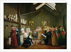 The Studio Interior of Abel de Pujol by Adrienne Marie Louise Grandpierre-Deverzy