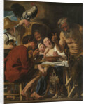 Satyr and peasant family by Jacob Jordaens