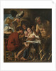 Satyr and peasant family by Jacob Jordaens