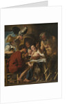 Satyr and peasant family by Jacob Jordaens