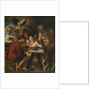 Satyr and peasant family by Jacob Jordaens