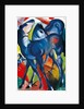 The Blue Foals by Franz Marc