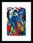 The Blue Foals by Franz Marc