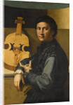 Portrait of a viola player by Paolo Zacchia the Elder