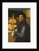 Portrait of a viola player by Paolo Zacchia the Elder