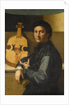 Portrait of a viola player by Paolo Zacchia the Elder