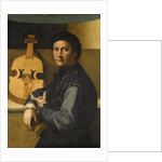 Portrait of a viola player by Paolo Zacchia the Elder