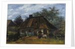 Farmhouse in Nuenen (La Chaumière) by Vincent van Gogh