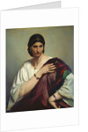 Portrait of a Roman Woman by Anselm Feuerbach