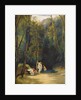 Women Bathing in the Park of Terni by Carl Blechen