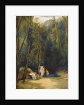 Women Bathing in the Park of Terni by Carl Blechen