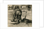Peasant Woman Planting Potatoes by Vincent van Gogh