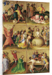 Martyrdom of the Apostles. Left panel by Stephan Lochner