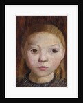 Head of a Girl by Paula Modersohn-Becker