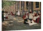 Free Period in the Amsterdam Orphanage by Max Liebermann