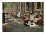Free Period in the Amsterdam Orphanage by Max Liebermann