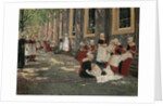 Free Period in the Amsterdam Orphanage by Max Liebermann