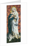 The Flémalle Panels: Virgin suckling the Child by Robert Campin