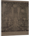 Illumination near the Academy of Fine Arts in the night of New Years eve 1748 by Ivan Alexeyevich Sokolov