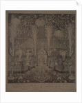 Illumination near the Academy of Fine Arts in the night of New Years eve 1748 by Ivan Alexeyevich Sokolov