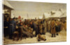 Public property auction for the arrears by Vasili Maximovich Maximov
