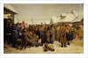 Public property auction for the arrears by Vasili Maximovich Maximov