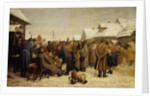 Public property auction for the arrears by Vasili Maximovich Maximov