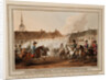 The Meeting of the Emperors of Russia und Austria, King of Prussia and Crown Prince of Sweden in Lei by William Heath