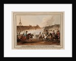 The Meeting of the Emperors of Russia und Austria, King of Prussia and Crown Prince of Sweden in Lei by William Heath