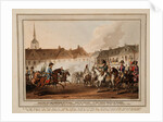 The Meeting of the Emperors of Russia und Austria, King of Prussia and Crown Prince of Sweden in Lei by William Heath